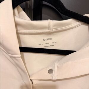 Oysho Cream Hoodie large